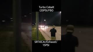 Turbo Cobalt vs Neon SRT4