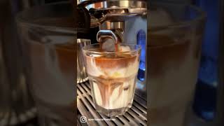 Making ice cafe latte #shorts