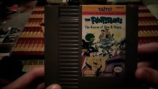 NES The Flintstones: The Rescue Of Dino And Hoppy Game Review *See Description