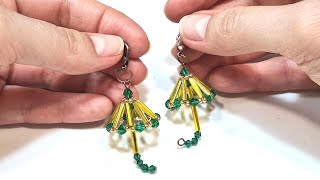 Beaded keychain/beaded umbrella keychain/БРЕЛОК зонтик из бисера/Брелок своими руками/Натали Амапола