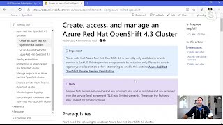 Azure Red Hat OpenShift 4.3 - Initial Deployment