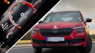 ŠKODA KAMIQ MONTE CARLO | 0-200 km/h | 1.5 l 150 PS TSI Benzin | MT | acceleration