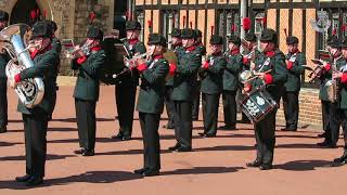 Waterloo Band and Bugles of the Rifles, Windsor Castle Public Duty (5 May 2018)