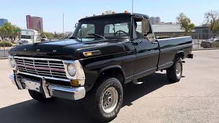 1969 Ford F100 4x4 - Start Up Video