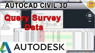 Query Survey Data  AutoCAD Civil 3D  Autodesk Knowledge