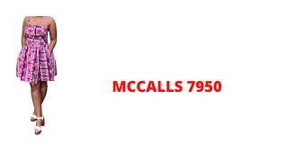 McCalls 7950 or The Jessica Dress