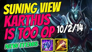 SN View Plays KARTHUS Jungle vs Taliyah - Challenger Plays - New Items Season 11 - Luden's Tempest