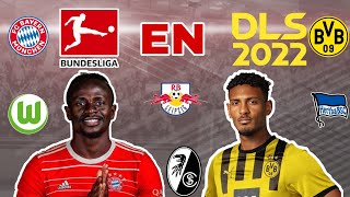 Bundesliga en DLS 22 🇩🇪 #dls22