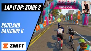 Lap It Up Stage 2 // Fighting For a Podium on Glasgow Crit Circuit Reverse // Category C