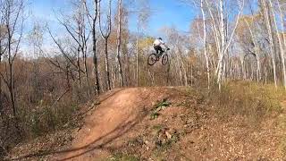 HUGE MOUNTAIN BIKE JUMP!