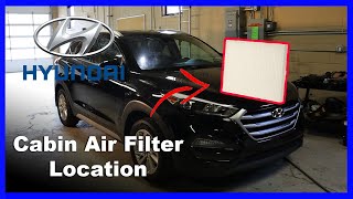 2017 Hyundai Tucson Cabin Air Filter Replacement Tutorial