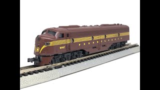 Atlas N Scale Pennsylvania EMD E8 Demo