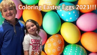 Kids Easter Egg Coloring 2023