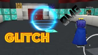 New Aura Glitch In bedwars|Blockman go|#auraglitch#bedwars#swordeffect