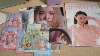 뉴진스 NEWJEANS LINE FRIENDS 2ND DROP + IVE JANG WONYOUNG BEAUTY+ MAGAZINE UNBOXING/REVIEW