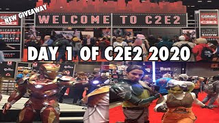 C2E2 2020 DAY 1 + A $30 Funko Pop Giveaway