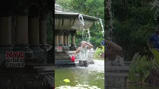 hot summer day in Central Park