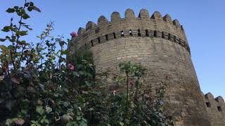 Баку, конец ноября, прогулка по Саду Филармонии/ Baku, Philharmonic Garden at the end of November