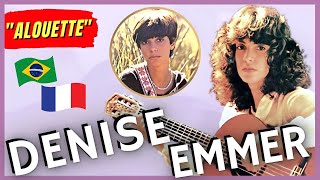 DENISE EMMER A BRASILEIRA “FRANCESA” CANTORA E COMPOSITORA DA MÚSICA ALOUETTE DA NOVELA PAI HERÓI 🎞🎶