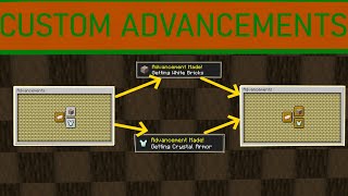 How to make Custom Advancements | Mcreator | #5