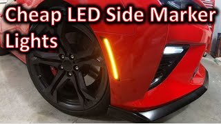 Camaro Ebay LED Side Marker Lights