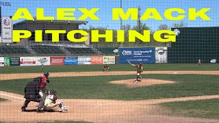 ALEX MACK PITCHING HIGHLIGHTS STAC BASEBALL VS QUEENS COLLEGE