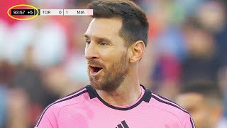 Lionel Messi Vs Toronto | Changed The Game