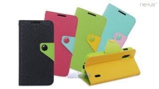 Mingle Stand Wallet Case for Google Nexus 4 / LG E960