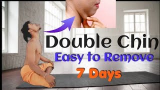 Get rid of Double Chin Fat Removal exercise for Women | Face yoga | Loss neck Fat