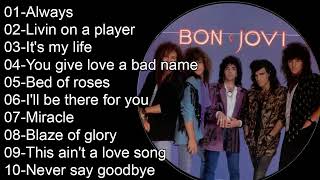 Bon Jovi - Full Album || Best Songs Of Bon Jovi Nonstop Playlist