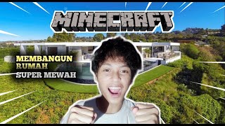 Membangun Rumah Super Mewah Di Minecraft #shorts #liveshorts #minecraft