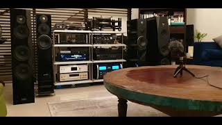 SB Acoustics Sasandu with McIntosh MA9000, SPL Audio S800 Power Amp, HiFi ROSE RS150 SAMPLER 4