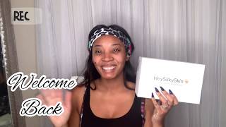 Watch me laser my face! Hey Silky Skin Review (Week 2)