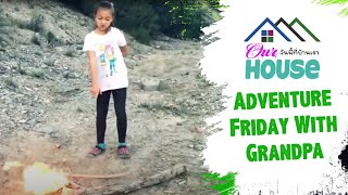 วันนี้ที่บ้านของเรา - ขับรถโฟร์วีลเพื่อท่องเที่ยวภูเขาพร้อมหลานสาว (Adventure Friday With Grandpa)