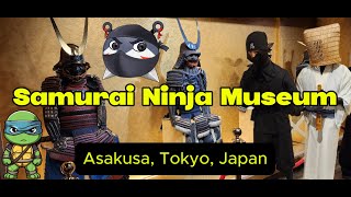 Samurai Ninja Museum Asakusa Tokyo 🇯🇵 Japan. Ninja Star competition.