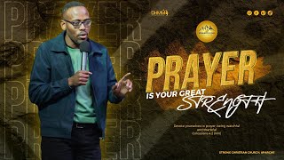 Prayer Is Your Great Strength | Greater Love Service | Bishop Peter Mokganya