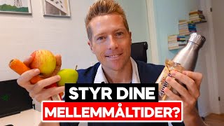 Sådan håndterer du bedst din sult mellem hovedmåltiderne, når du vil i form og have styr på vægten!