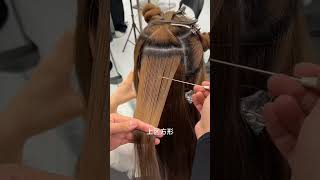 How to do hair colour #hair #shorts