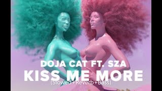 Doja Cat - Kiss Me More ft. SZA (Slowed+Reverb+Bass)