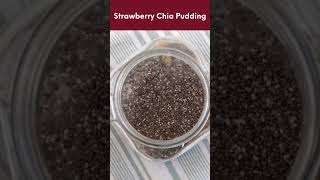 Strawberry chia pudding! great for antioxidants, fiber and omegas and great for your hormones!