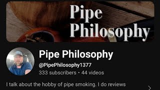 a VR to @PipePhilosophy1377 Congratulations on your 300 sub milestone! 😁👍💨💨