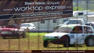 Kitchen Worktops hit the track with Stuart Deacon & Worktop Express