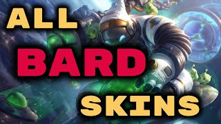 All Bard Skins Spotlight League of Legends Skin Review