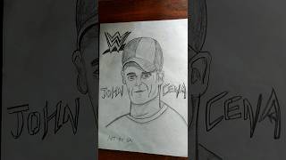 John Cena WWE Drawing Pencil drawing #gjstudies #shortsfeed #trending #wwe #johncena #pencildrawing