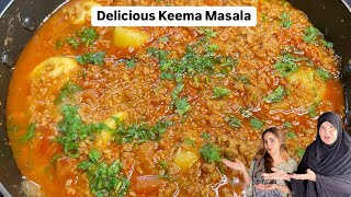 Easy & Tasty Keema Masala 😍🔥 #saasbahuaurpakwaan #youtube #food #recipe