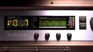 TC-Helicon VoiceLive Video 13 : Creating Custom Scales for Harmony