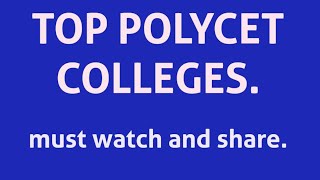 TOP POLYTECHNIC COLLEGES ACCORDING TO RANKWISE.