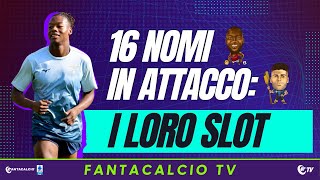 SLOT: 16 ATTACCANTI | ASTA, 5 TRAPPOLE | ADEYEMI, GREENWOOD, 3 COLPI MILAN | FANTACALCIO TV 14.07.24