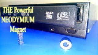 How To Get The Powerful Neodymium Magnets From An Old CD / DVD Drive