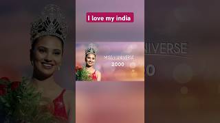 Miss Universe 2000 ♥️♥️♥️♥️ es vjh se mila miss Universe kya Taj india ko😱#missuniverse #india